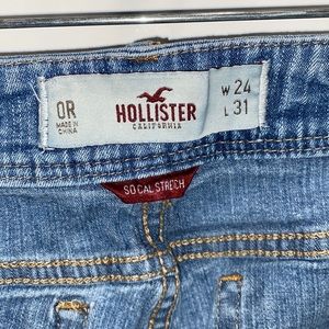 Hollister Light Wash Jeans 0R W24 L31